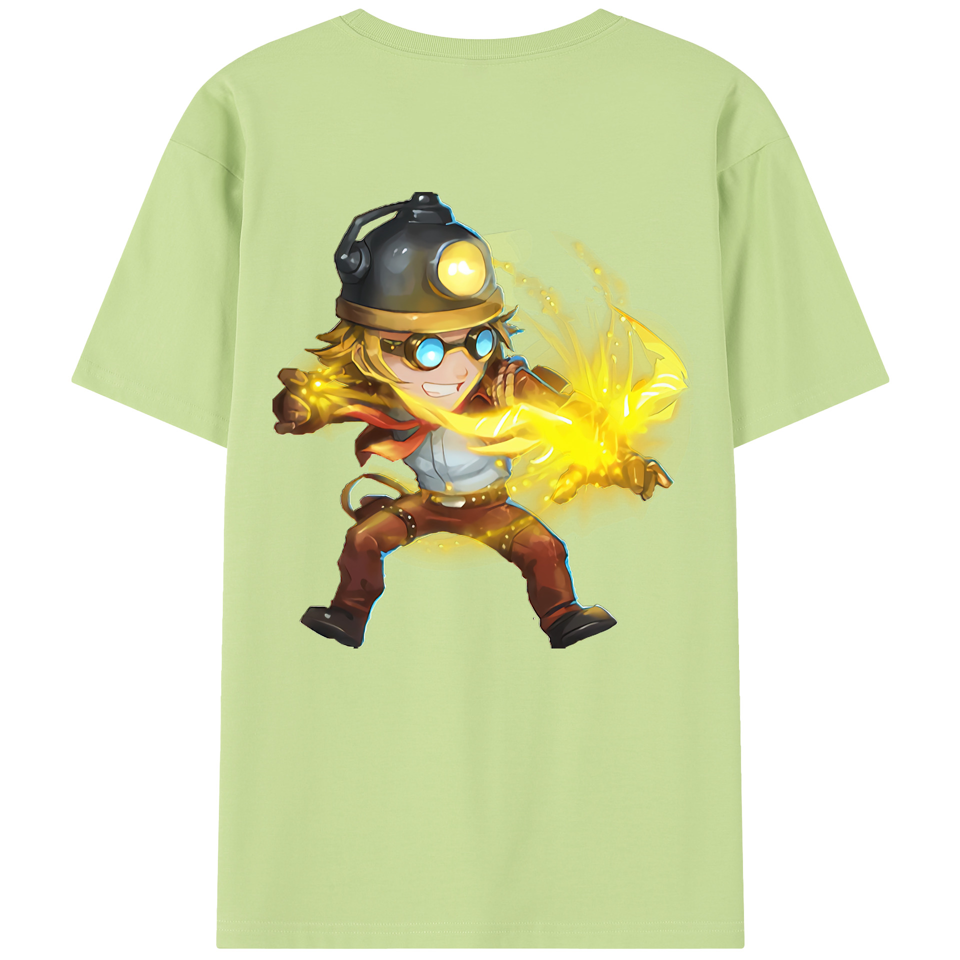 リーグ・オブ・レジェンド League of Legends LOL 綿100％半袖Tシャツ（背面プリント）
